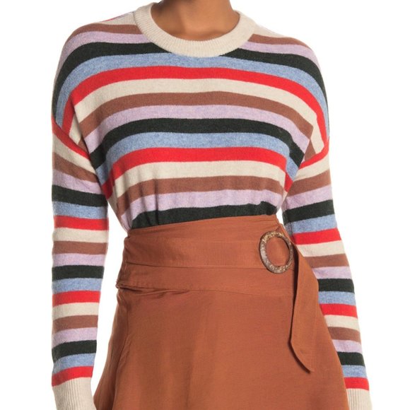 Madewell Sweaters - Madewell Striped James Pullover Sweater